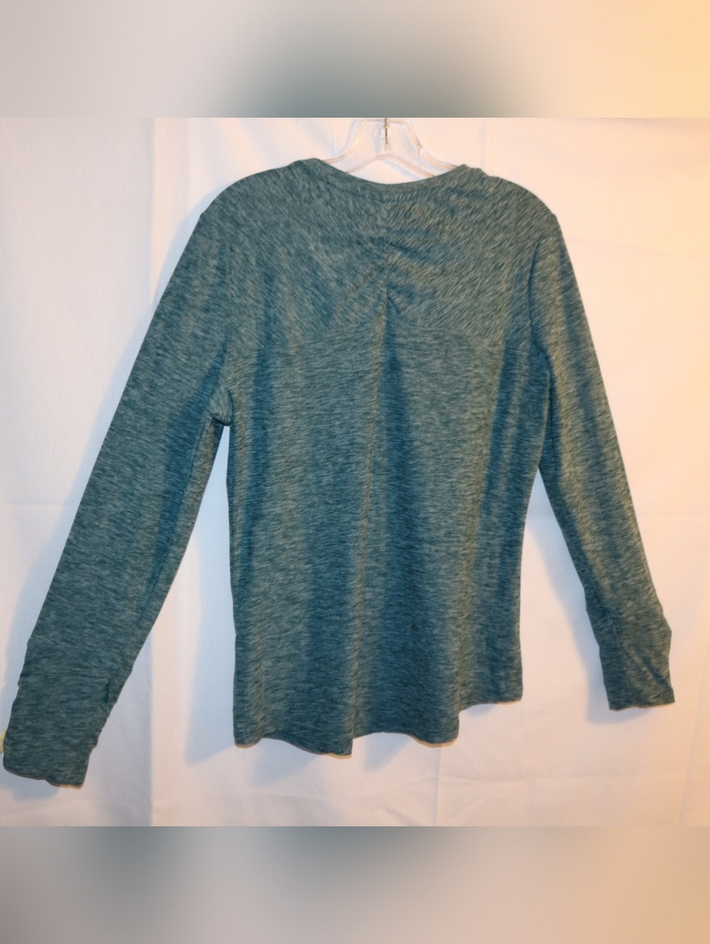Title Nine Grace Long Sleeve Tee Mystic Lake Green Size L - Picture 7 of 11